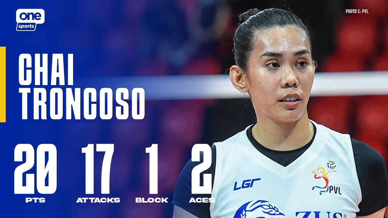 Chai Troncoso makes 20 for ZUS Coffee vs PLDT | PVL Highlights